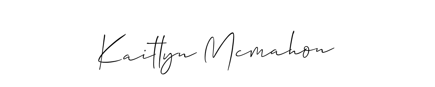 Best and Professional Signature Style for Kaitlyn Mcmahon. Allison_Script Best Signature Style Collection. Kaitlyn Mcmahon signature style 2 images and pictures png