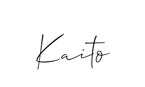 Similarly Allison_Script is the best handwritten signature design. Signature creator online .You can use it as an online autograph creator for name Kaito. Kaito signature style 2 images and pictures png