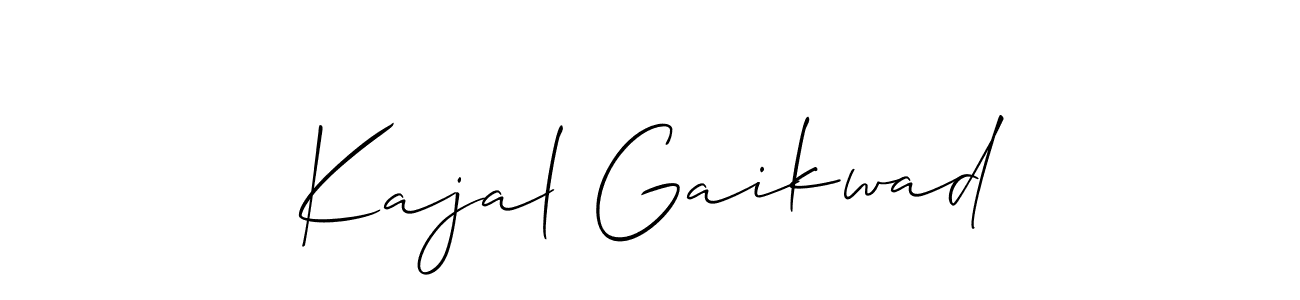Here are the top 10 professional signature styles for the name Kajal Gaikwad. These are the best autograph styles you can use for your name. Kajal Gaikwad signature style 2 images and pictures png