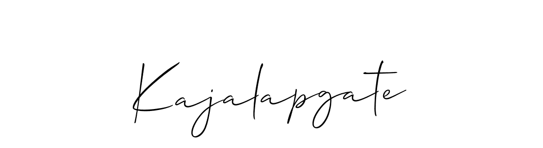 Similarly Allison_Script is the best handwritten signature design. Signature creator online .You can use it as an online autograph creator for name Kajalapgate. Kajalapgate signature style 2 images and pictures png