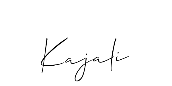 if you are searching for the best signature style for your name Kajali. so please give up your signature search. here we have designed multiple signature styles  using Allison_Script. Kajali signature style 2 images and pictures png