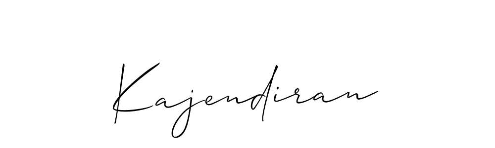 This is the best signature style for the Kajendiran name. Also you like these signature font (Allison_Script). Mix name signature. Kajendiran signature style 2 images and pictures png