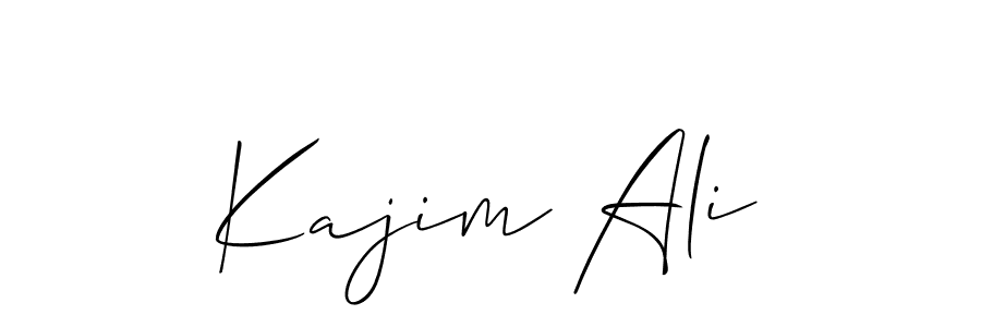 Allison_Script is a professional signature style that is perfect for those who want to add a touch of class to their signature. It is also a great choice for those who want to make their signature more unique. Get Kajim Ali name to fancy signature for free. Kajim Ali signature style 2 images and pictures png