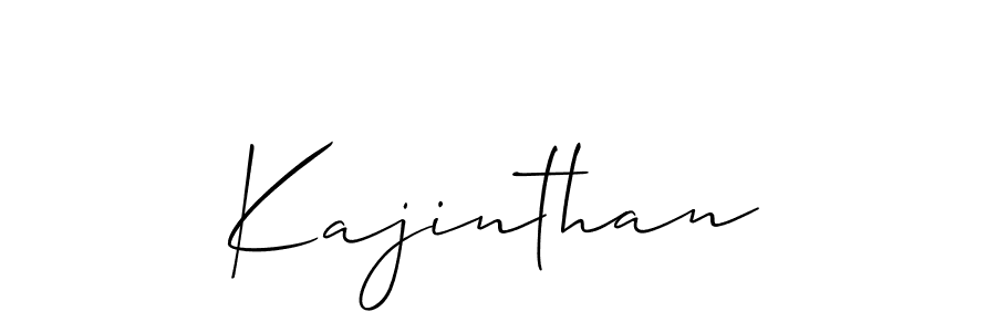 Also You can easily find your signature by using the search form. We will create Kajinthan name handwritten signature images for you free of cost using Allison_Script sign style. Kajinthan signature style 2 images and pictures png