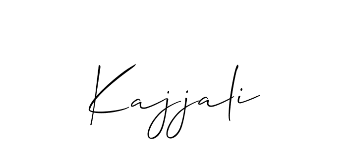 Make a short Kajjali signature style. Manage your documents anywhere anytime using Allison_Script. Create and add eSignatures, submit forms, share and send files easily. Kajjali signature style 2 images and pictures png