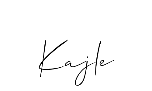 Once you've used our free online signature maker to create your best signature Allison_Script style, it's time to enjoy all of the benefits that Kajle name signing documents. Kajle signature style 2 images and pictures png