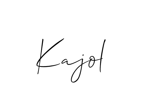 Allison_Script is a professional signature style that is perfect for those who want to add a touch of class to their signature. It is also a great choice for those who want to make their signature more unique. Get Kajol name to fancy signature for free. Kajol signature style 2 images and pictures png