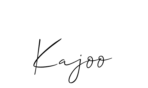 Make a short Kajoo signature style. Manage your documents anywhere anytime using Allison_Script. Create and add eSignatures, submit forms, share and send files easily. Kajoo signature style 2 images and pictures png