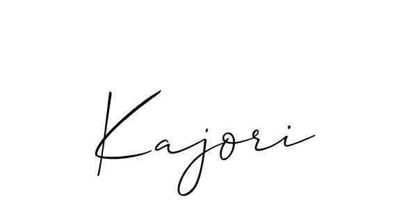 How to Draw Kajori signature style? Allison_Script is a latest design signature styles for name Kajori. Kajori signature style 2 images and pictures png