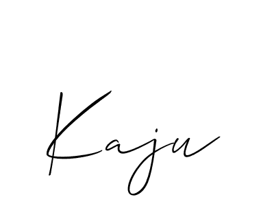 Kaju stylish signature style. Best Handwritten Sign (Allison_Script) for my name. Handwritten Signature Collection Ideas for my name Kaju. Kaju signature style 2 images and pictures png