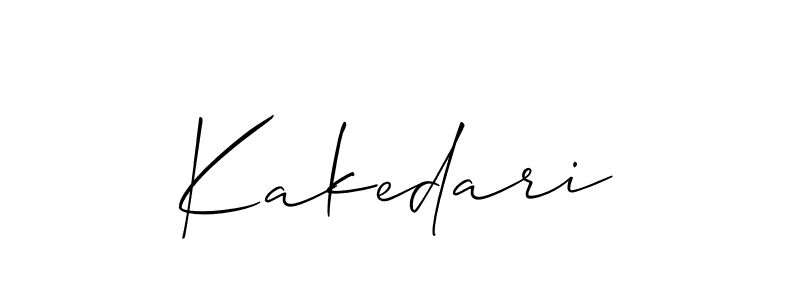 Once you've used our free online signature maker to create your best signature Allison_Script style, it's time to enjoy all of the benefits that Kakedari name signing documents. Kakedari signature style 2 images and pictures png