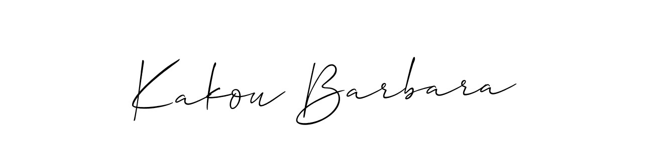 See photos of Kakou Barbara official signature by Spectra . Check more albums & portfolios. Read reviews & check more about Allison_Script font. Kakou Barbara signature style 2 images and pictures png