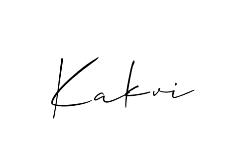 You can use this online signature creator to create a handwritten signature for the name Kakvi. This is the best online autograph maker. Kakvi signature style 2 images and pictures png