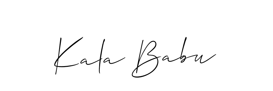 Make a beautiful signature design for name Kala Babu. Use this online signature maker to create a handwritten signature for free. Kala Babu signature style 2 images and pictures png