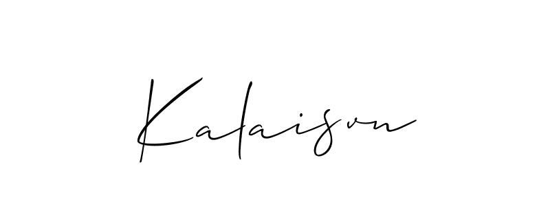 Here are the top 10 professional signature styles for the name Kalaisvn. These are the best autograph styles you can use for your name. Kalaisvn signature style 2 images and pictures png