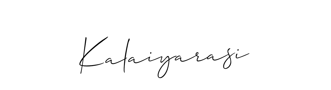 Kalaiyarasi stylish signature style. Best Handwritten Sign (Allison_Script) for my name. Handwritten Signature Collection Ideas for my name Kalaiyarasi. Kalaiyarasi signature style 2 images and pictures png