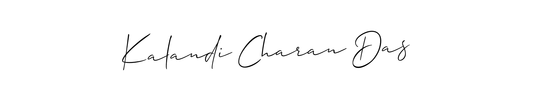 Also You can easily find your signature by using the search form. We will create Kalandi Charan Das name handwritten signature images for you free of cost using Allison_Script sign style. Kalandi Charan Das signature style 2 images and pictures png