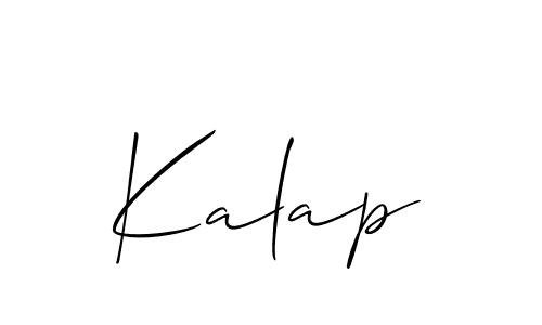 Best and Professional Signature Style for Kalap. Allison_Script Best Signature Style Collection. Kalap signature style 2 images and pictures png