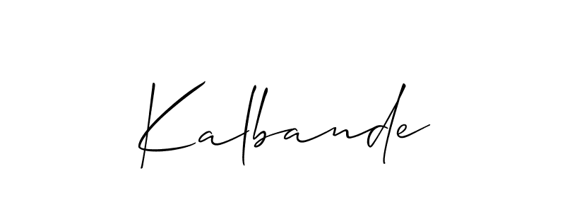 Once you've used our free online signature maker to create your best signature Allison_Script style, it's time to enjoy all of the benefits that Kalbande name signing documents. Kalbande signature style 2 images and pictures png