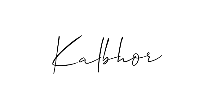 Similarly Allison_Script is the best handwritten signature design. Signature creator online .You can use it as an online autograph creator for name Kalbhor. Kalbhor signature style 2 images and pictures png