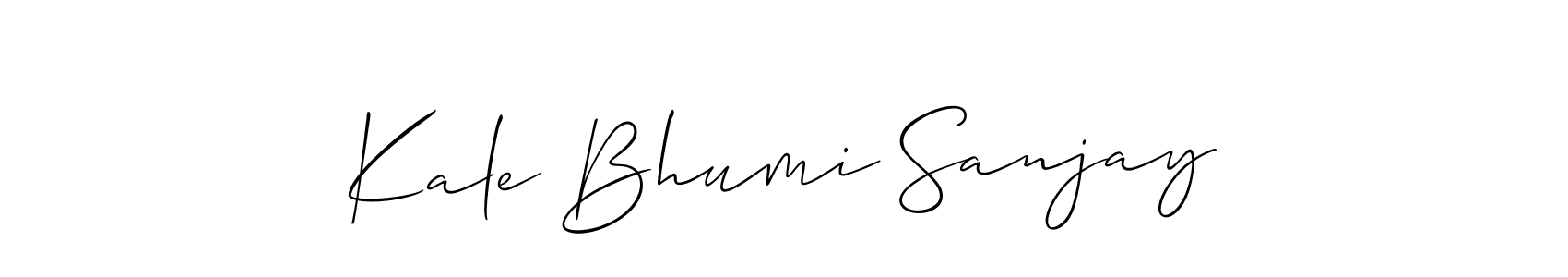 Best and Professional Signature Style for Kale Bhumi Sanjay. Allison_Script Best Signature Style Collection. Kale Bhumi Sanjay signature style 2 images and pictures png