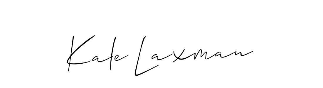 Make a beautiful signature design for name Kale Laxman. Use this online signature maker to create a handwritten signature for free. Kale Laxman signature style 2 images and pictures png