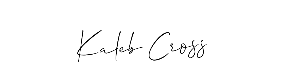 if you are searching for the best signature style for your name Kaleb Cross. so please give up your signature search. here we have designed multiple signature styles  using Allison_Script. Kaleb Cross signature style 2 images and pictures png