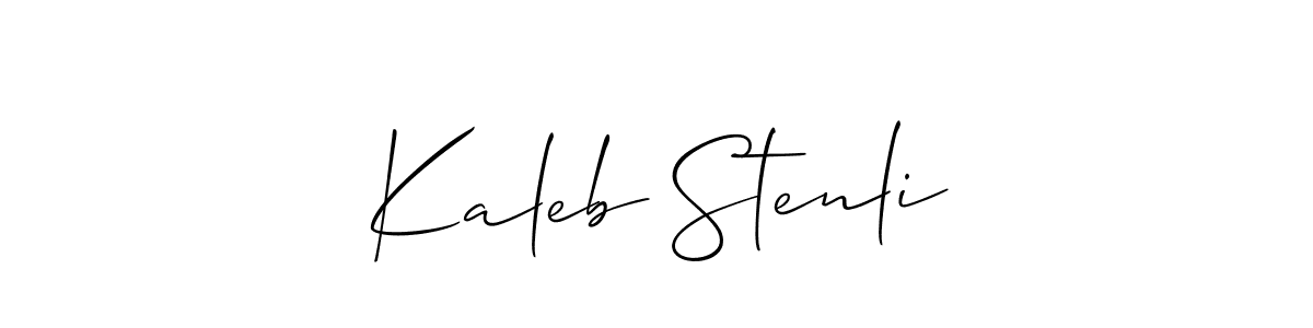 You can use this online signature creator to create a handwritten signature for the name Kaleb Stenli. This is the best online autograph maker. Kaleb Stenli signature style 2 images and pictures png