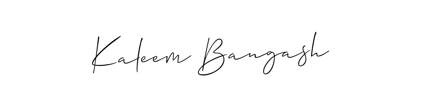 Here are the top 10 professional signature styles for the name Kaleem Bangash. These are the best autograph styles you can use for your name. Kaleem Bangash signature style 2 images and pictures png