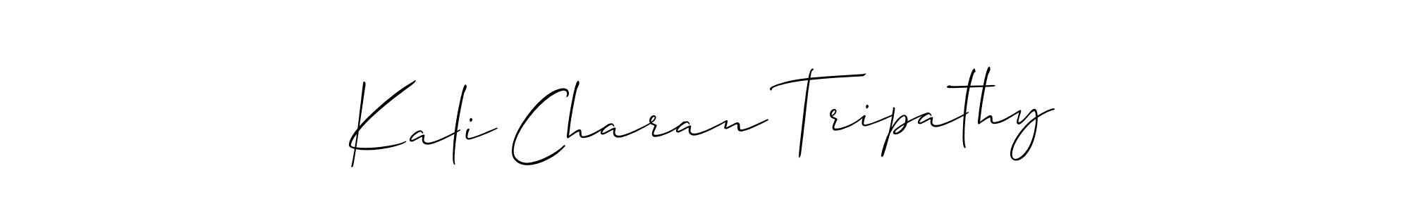 Use a signature maker to create a handwritten signature online. With this signature software, you can design (Allison_Script) your own signature for name Kali Charan Tripathy. Kali Charan Tripathy signature style 2 images and pictures png