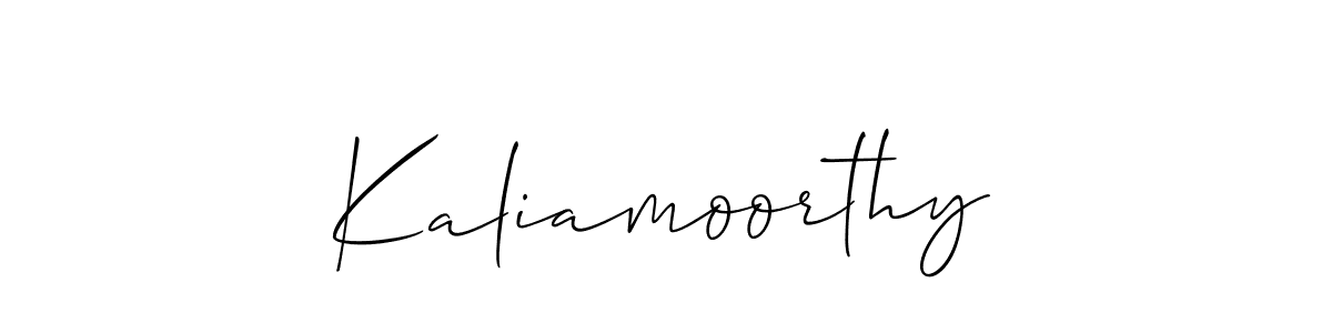 Once you've used our free online signature maker to create your best signature Allison_Script style, it's time to enjoy all of the benefits that Kaliamoorthy name signing documents. Kaliamoorthy signature style 2 images and pictures png