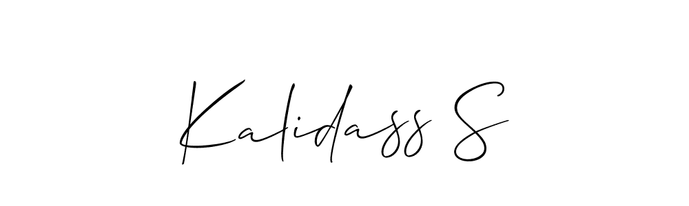 Here are the top 10 professional signature styles for the name Kalidass S. These are the best autograph styles you can use for your name. Kalidass S signature style 2 images and pictures png