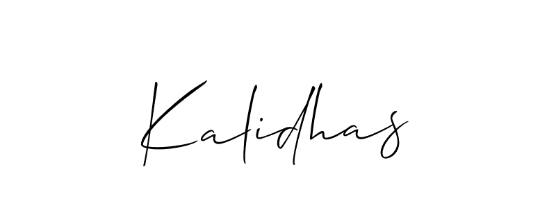 Here are the top 10 professional signature styles for the name Kalidhas. These are the best autograph styles you can use for your name. Kalidhas signature style 2 images and pictures png