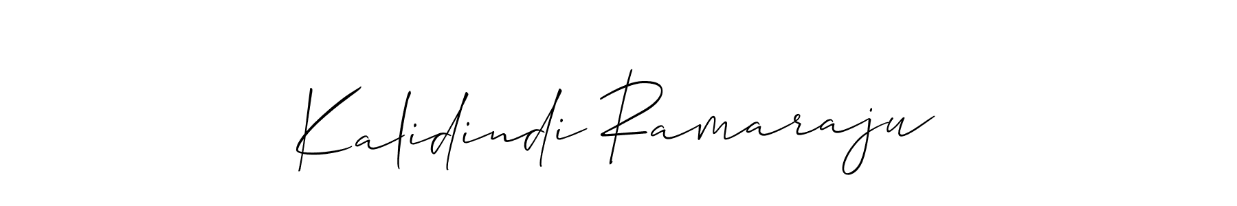 Make a short Kalidindi Ramaraju signature style. Manage your documents anywhere anytime using Allison_Script. Create and add eSignatures, submit forms, share and send files easily. Kalidindi Ramaraju signature style 2 images and pictures png