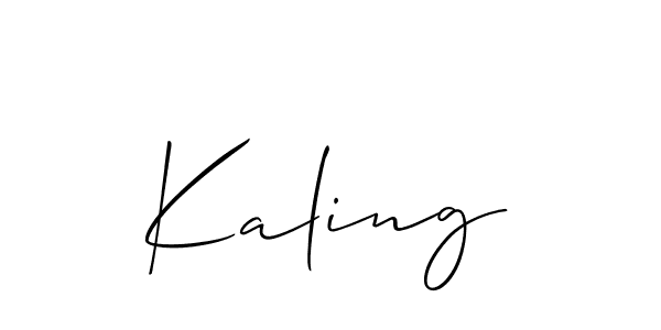 This is the best signature style for the Kaling name. Also you like these signature font (Allison_Script). Mix name signature. Kaling signature style 2 images and pictures png