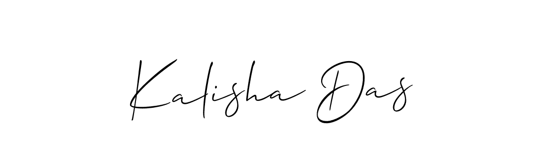 How to Draw Kalisha Das signature style? Allison_Script is a latest design signature styles for name Kalisha Das. Kalisha Das signature style 2 images and pictures png