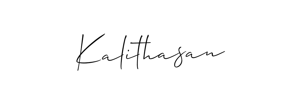 Kalithasan stylish signature style. Best Handwritten Sign (Allison_Script) for my name. Handwritten Signature Collection Ideas for my name Kalithasan. Kalithasan signature style 2 images and pictures png