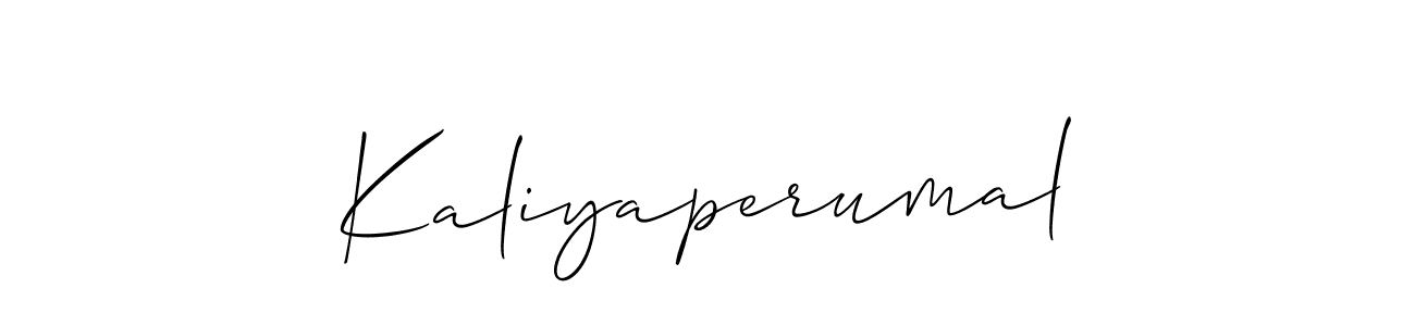 Once you've used our free online signature maker to create your best signature Allison_Script style, it's time to enjoy all of the benefits that Kaliyaperumal name signing documents. Kaliyaperumal signature style 2 images and pictures png