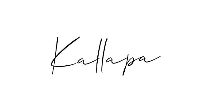 Check out images of Autograph of Kallapa name. Actor Kallapa Signature Style. Allison_Script is a professional sign style online. Kallapa signature style 2 images and pictures png