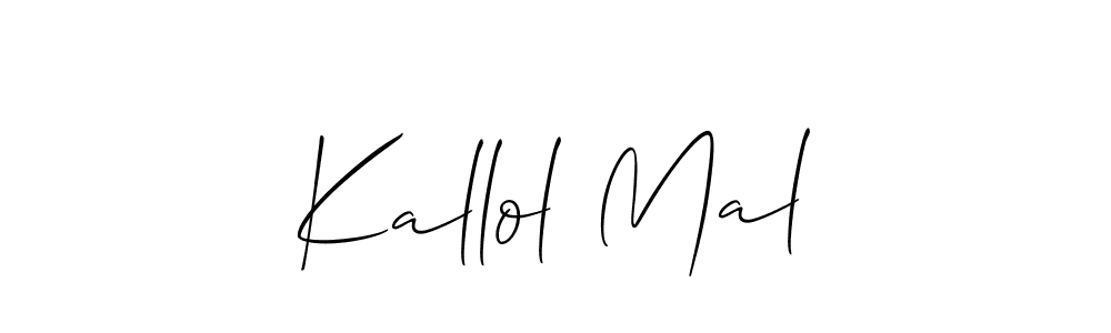 Here are the top 10 professional signature styles for the name Kallol Mal. These are the best autograph styles you can use for your name. Kallol Mal signature style 2 images and pictures png