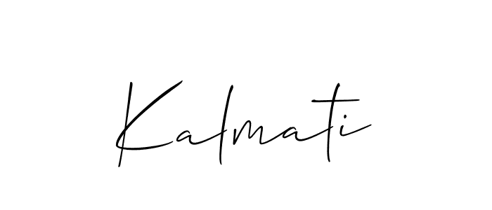 Here are the top 10 professional signature styles for the name Kalmati. These are the best autograph styles you can use for your name. Kalmati signature style 2 images and pictures png