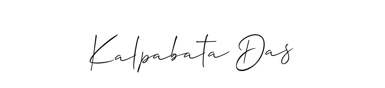 You can use this online signature creator to create a handwritten signature for the name Kalpabata Das. This is the best online autograph maker. Kalpabata Das signature style 2 images and pictures png