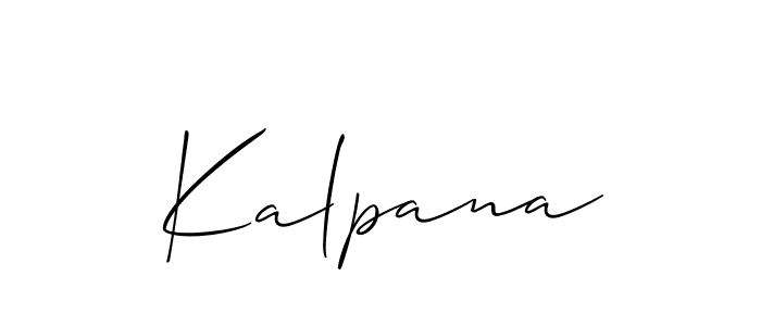 Also You can easily find your signature by using the search form. We will create Kalpana name handwritten signature images for you free of cost using Allison_Script sign style. Kalpana signature style 2 images and pictures png