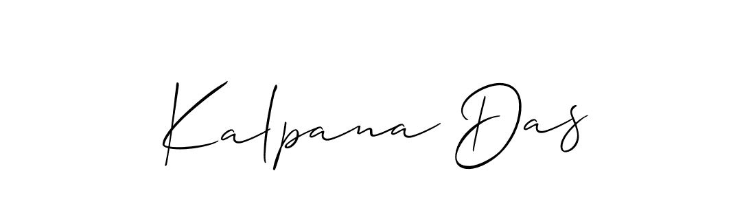 Similarly Allison_Script is the best handwritten signature design. Signature creator online .You can use it as an online autograph creator for name Kalpana Das. Kalpana Das signature style 2 images and pictures png