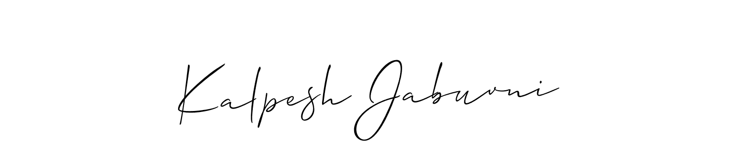 Also You can easily find your signature by using the search form. We will create Kalpesh Jabuvni name handwritten signature images for you free of cost using Allison_Script sign style. Kalpesh Jabuvni signature style 2 images and pictures png