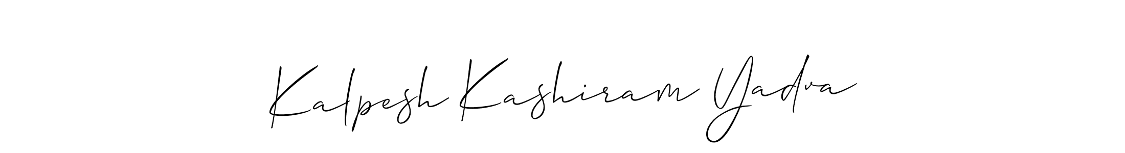 Once you've used our free online signature maker to create your best signature Allison_Script style, it's time to enjoy all of the benefits that Kalpesh Kashiram Yadva name signing documents. Kalpesh Kashiram Yadva signature style 2 images and pictures png