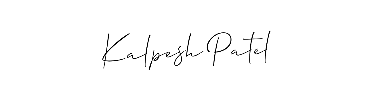 Once you've used our free online signature maker to create your best signature Allison_Script style, it's time to enjoy all of the benefits that Kalpesh Patel name signing documents. Kalpesh Patel signature style 2 images and pictures png