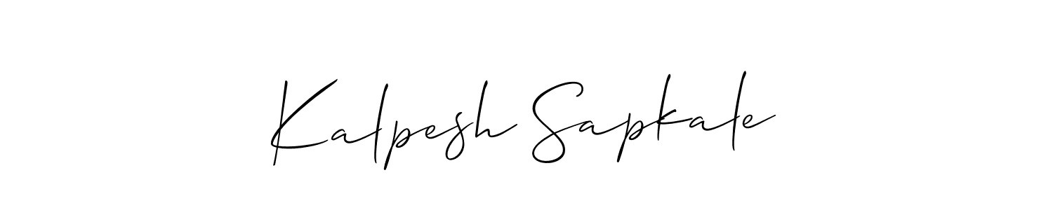 Here are the top 10 professional signature styles for the name Kalpesh Sapkale. These are the best autograph styles you can use for your name. Kalpesh Sapkale signature style 2 images and pictures png