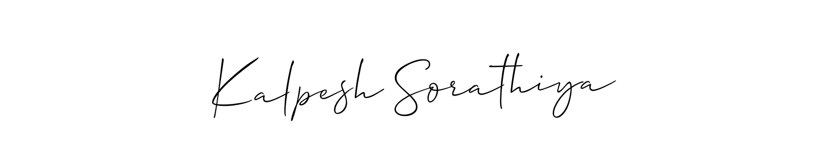 You can use this online signature creator to create a handwritten signature for the name Kalpesh Sorathiya. This is the best online autograph maker. Kalpesh Sorathiya signature style 2 images and pictures png