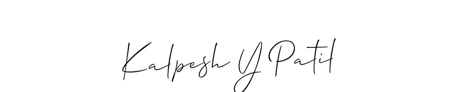 You can use this online signature creator to create a handwritten signature for the name Kalpesh Y Patil. This is the best online autograph maker. Kalpesh Y Patil signature style 2 images and pictures png